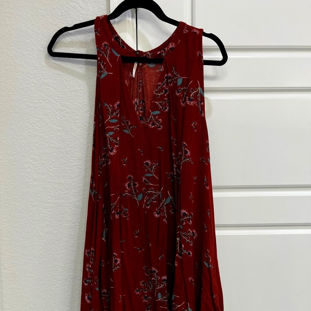 Free People Floral Sleeveless Boho Dress